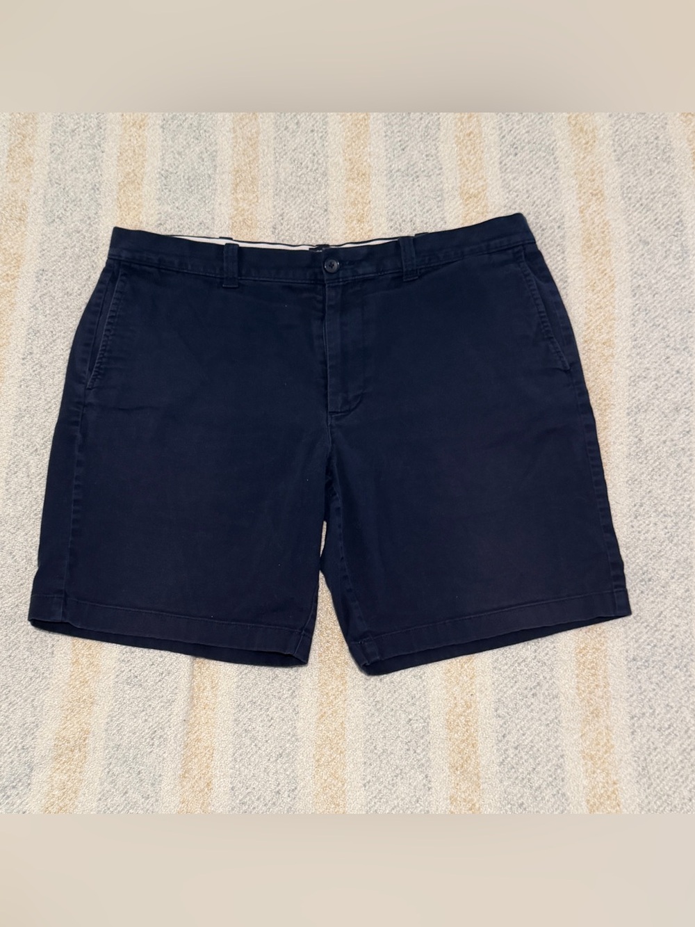 J. Crew Men's Dark Navy Flat-Front Shorts